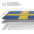 Sweden Flag Distressed MacBook Pro 13in (2020) Case plus Skin